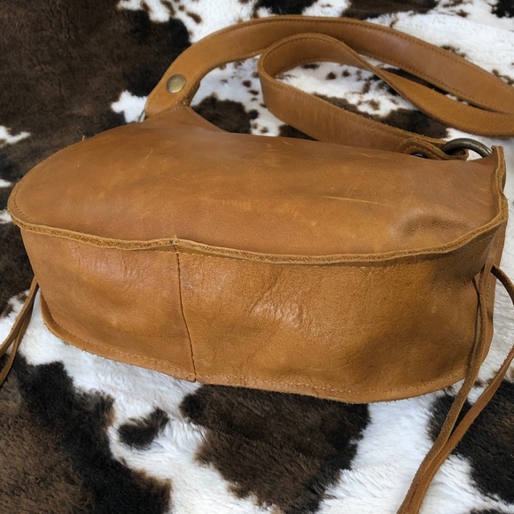 McFadin Western leather studded fringe saddle bag Texas Rodeo Cowgirl - Picture 9 of 16